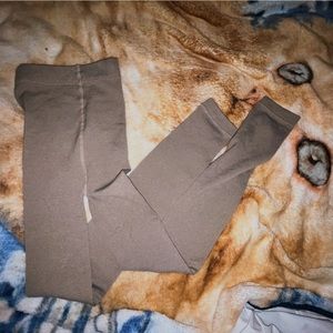 Timberland fleece tights / tan